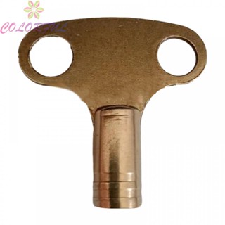 【COLORFUL】Easy to Use Copper Radiator Exhaust Key Enhance Heating Performance Effortlessly