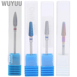 Wuyuu Professional Nail Drill Bits Tungsten Steel Polishing Grinding Head Mani US