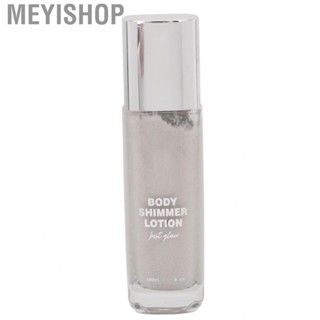 Meyishop Body Highlighter Lotion  Safe Ingredients Brightening Light Texture Glitter Makeup Oil 100ml for Daily Use