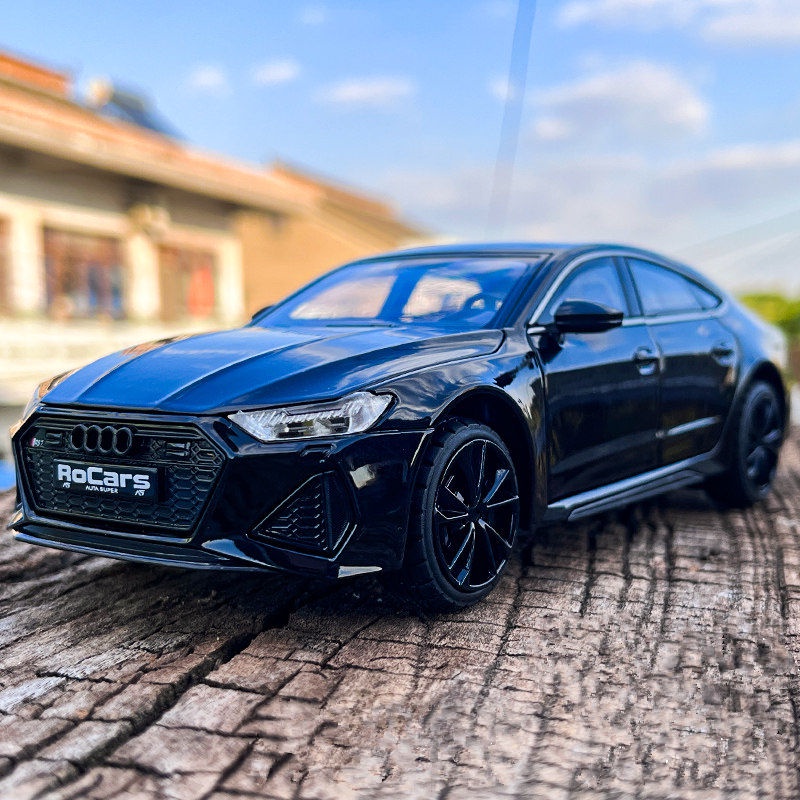 1:24 AUDI RS7 Coupe Alloy Car Model Diecast & Toy Vehicles Metal Toy Car Model High Simulation Sound