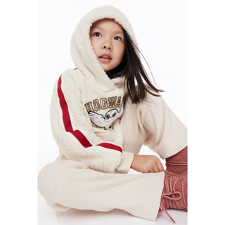 H&amp;M  Girl Embroidered teddy hoodie 1141124_1