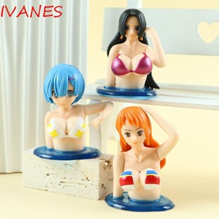 Ivanes โมเดลฟิกเกอร์ อนิเมะ Rem Nami Girl เขย่าหน้าอก ของขวัญวันเกิด ของเล่นสําหรับเด็ก