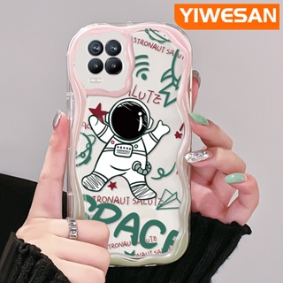 เคสโทรศัพท์มือถือแบบนิ่ม ใส กันกระแทก ลายการ์ตูนนักบินอวกาศ สําหรับ Realme 8 5G 8s 5G Q3i V13 5G Narzo 30 Q3