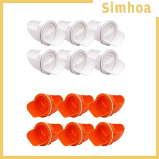 [SIMHOA] อุปกรณ์ให้อาหารไก่ อัตโนมัติ กันฝน ใช้ซ้ําได้ DIY 6 ชิ้น