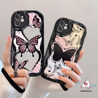 เคสโทรศัพท์มือถือนิ่ม ขอบโค้ง ลายผีเสื้อ 3D แฟนตาซี สีมาการอง หลากสี สําหรับ Infinix Hot 9 10 12 8 11 20 30 Play Hot 30i 8 9 10Lite Smart 7 6Plus 5 6 Note 12 G96