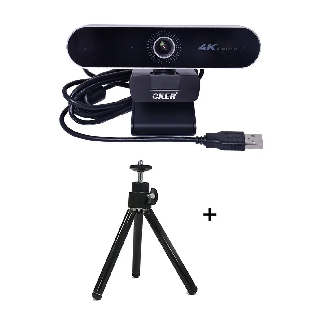 OKER WEB CAMERA 4K ULTRA HD AUTO FOCUS WEBCAM A538-4K