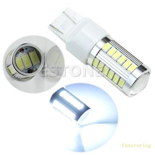 Fun หลอดไฟเบรกท้ายรถยนต์ LED 33 ดวง DC12V 7443 5630 SMD