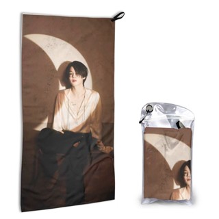 ผ้าขนหนูไฟเบอร์ แบบแห้งเร็ว พิมพ์ลาย BTS JIMIN ขนาด 40x80 ซม. แฟชั่นสําหรับผู้ชาย และผู้หญิง