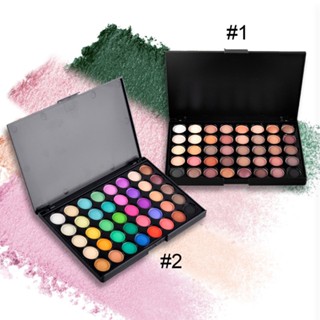 Spot# popfeel 40 color eye shadow Pearl matte earth color candy color stage studio decorated eye makeup 8jj