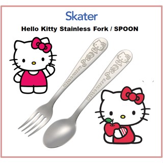 [SKATER] ช้อนส้อมสเตนเลส ลาย Hello Kitty SS1C FS1C