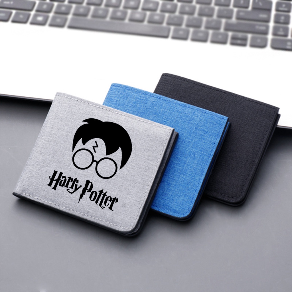 [พร้อมส่ง] กระเป๋าสตางค์ กระเป๋าใส่เหรียญ ลายการ์ตูน Harry Potter ทนทาน สําหรับเด็ก