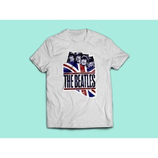 เสื้อยืดแขนสั้นเสื้อยืด the beatlesS-5XL