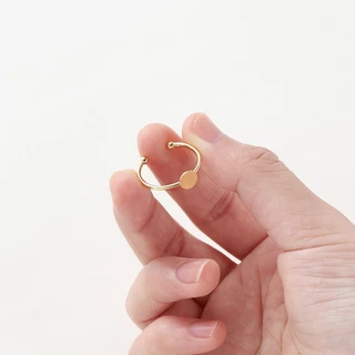 5ชิ้น โครงแหวน 18K ขนาด 20มม ไม่ลอกไม่ดำ ผิวแพ้ง่ายใส่ได้ อะไหล่ DIY ทำแหวน เครื่องประดับแฮนด์เมด