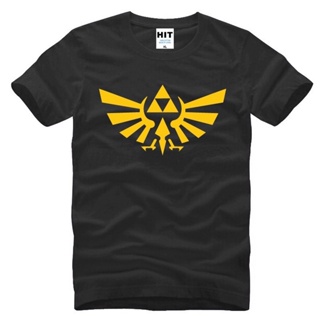 [S-5XL] เสื้อยืดคอกลม Zghtx5 [พร้อมส่ง] เสื้อยืดผ้าฝ้าย 100% พิมพ์ลายโลโก้ Legend Of Zelda Triforce โอเวอร์ไซซ์ ของขวัญค