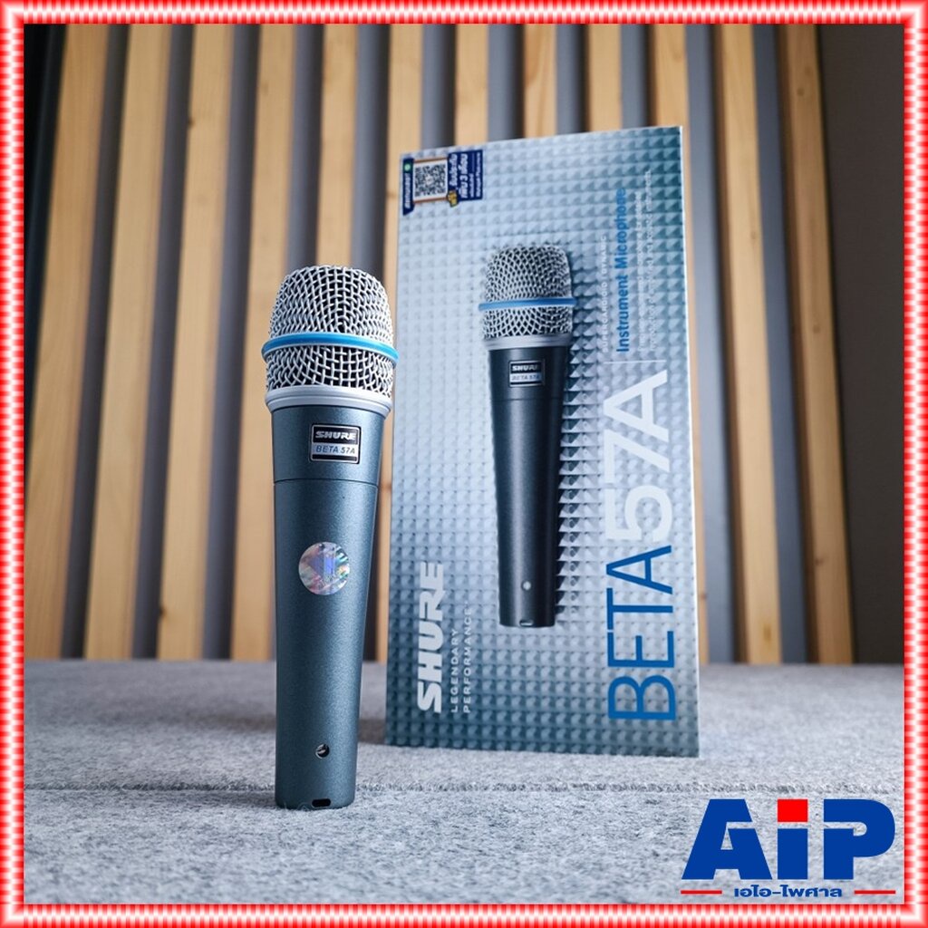 SHURE BETA-57A ไมค์ ไมโครโฟน ไมค์กลอง ไมค์เครื่องดนตรี ไมค์สำหรับจ่อเครื่องดนตรี BETA57A BETA 57 A BETA57 A +++<p>“><center><h4></h4><p><p><font color=