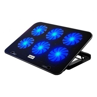 OKER C-516 BLACK พัดลมระบายความร้อน NOTEBOOK COOLER PAD รับประกัน 6เดือน