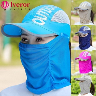 Lveror หมวกกันแดด ป้องกันรังสียูวี ระบายอากาศ ถอดออกได้ สําหรับผู้หญิง