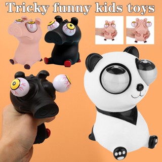 Creative Boost Panda Eyes Popping Squeeze Toys Adult Children Squishy Anti-stress Gifts Toys Tricky Doll Decompression Vent Toys