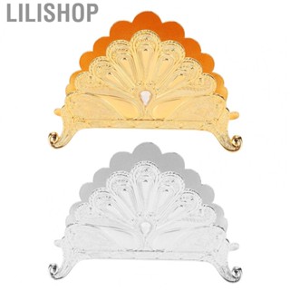 Lilishop Paper Napkin Holder  Zinc Alloy Napkin Holder European Style  for Restaurant