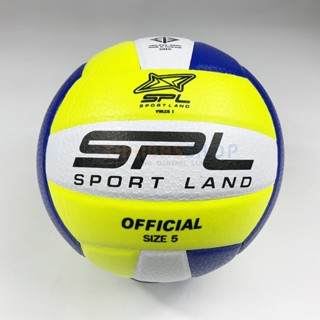 (ของแท้ 100%) วอลเลย์บอล Sport Land (SPL) รุ่น VWLC5 1 วอลเลย์บอลหนัง PVC เบอร์ 5