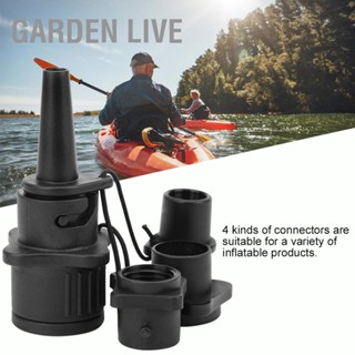 GARDEN LIVE เรือคายัค Air Valve Connector มัลติฟังก์ชั่นเรือวาล์ว Adapter Inflation อุปกรณ์เสริมกระดานโต้คลื่น