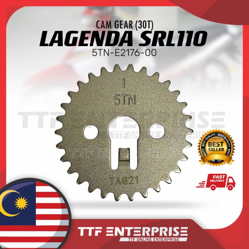 LAGENDA SRL110 CAM GEAR (30T) 5TN-E2176-00 YAMAHA LAGENDA110 LAGENDA 110