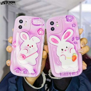 เคสมือถือ สำหรับ Samsung A14 A13 A22 A03S A23 A32 A52 A12 A04 A04S A03 A50 A02S A20 A50S A30S A52S A30 M12 M22 M32 A125 A14 LTE A13 Lie A037F F12 M04 M10S M02S A025 A205 A305 F02S เคสโทรศัพท์มือถือ กันกระแทก ป้องกันเลนส์ ลายกระต่าย สําหรับ