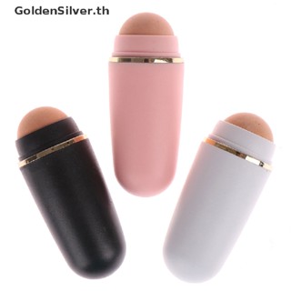 Goldensilver ลูกกลิ้งหินภูเขาไฟ ดูดซับความมัน สีเงิน