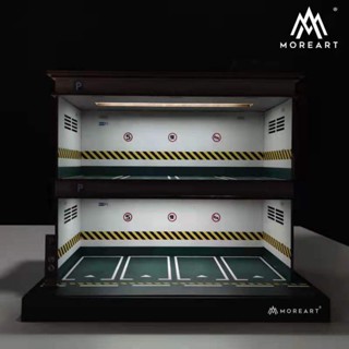 Moreart โมเดลรถยนต์ 1:64 Diorama Double deck