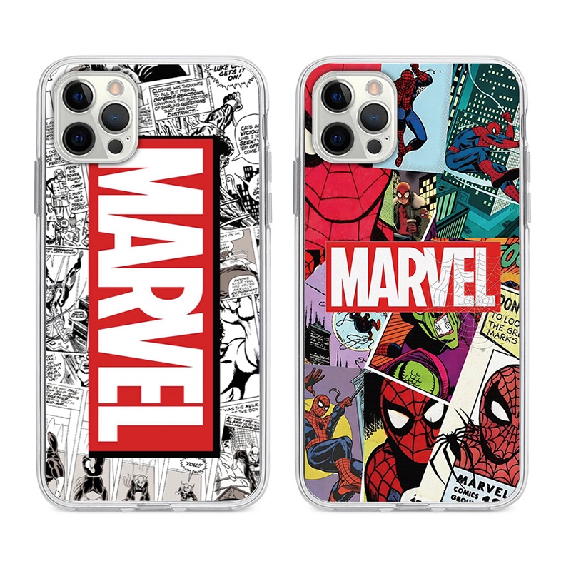 เคส Huawei P20 lite P30 Pro P20 Pro P40 Pro เคส Huawei P50 Pro เคสโทรศัพท์มือถือ Marvel spider man c