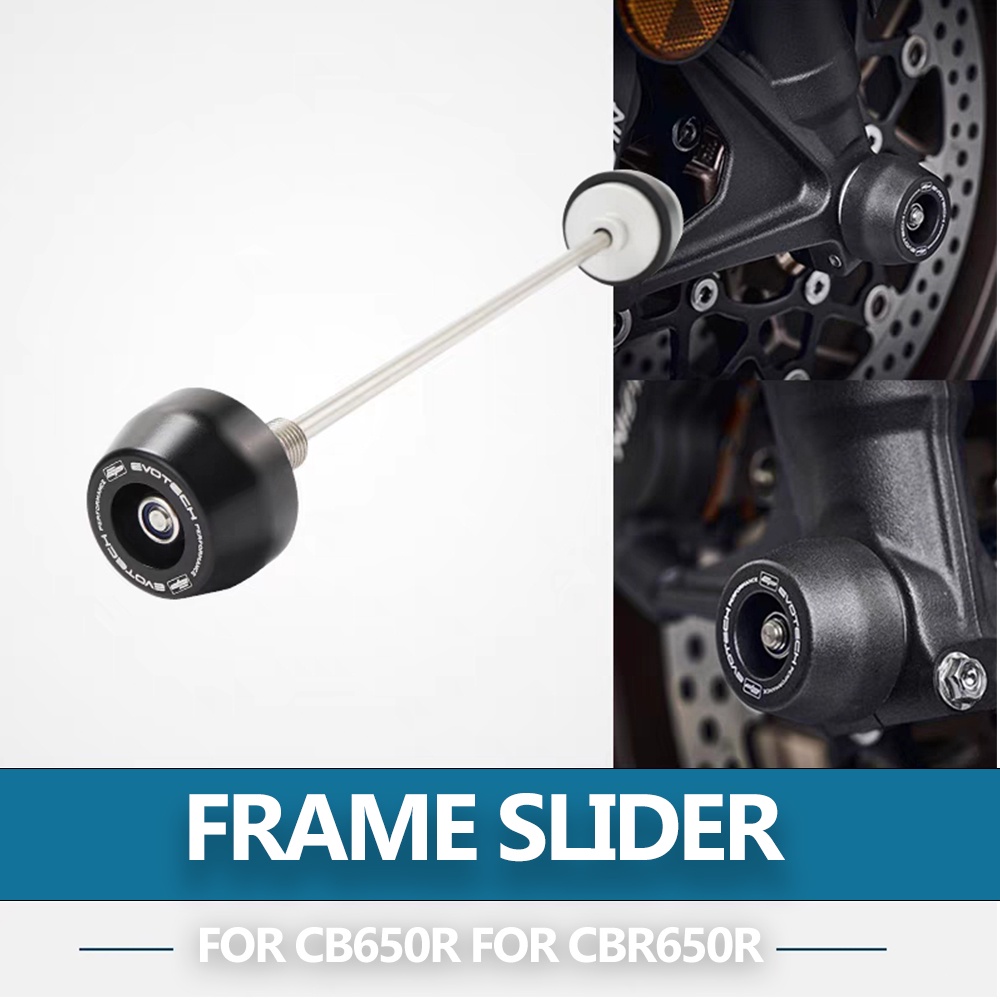 อุปกรณ์เสริมวิบากกรอบป้องกัน Crash Sliders สําหรับ Honda CB650R CB650 R CB 650R CB 650 R CBR650R CBR