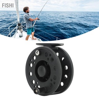 Fishi 7/8 Fly Fishing Reel รอกตกปลาพลาสติกที่แม่นยำสำหรับ Streams Rivers Lakes Black