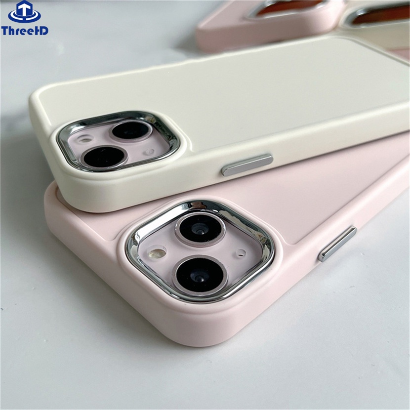 เคสโทรศัพท์มือถือแบบนิ่ม กันกระแทก ลายเลนส์กล้อง 9D สีแคนดี้ แฟชั่น สําหรับ iPhone 14 13 12 11 Pro Max SE2020 X XR Xs Max 7 8 Plus