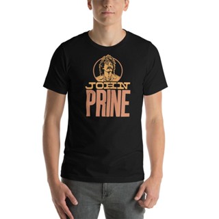 ขายส่ง เสื้อยืด พิมพ์ลาย John Prine Art สีดํา เหมาะกับของขวัญวันพ่อ แฟชั่นฤดูร้อน