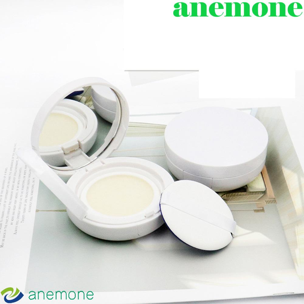 ANEMONE High Quality Portable Cosmetic Container 15g/0.5oz Makeup Case Empty Air Cushion Puff Box Wh