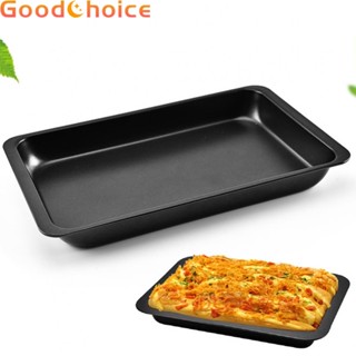 【Good】Cake Mold Baking Tray Carbon Steel Non Stick Rectangle Shaped 30.5x19x3.3cm【Ready Stock】