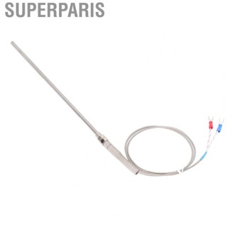 Superparis K Type Thermocouple  Wide Measurement Range M8 Thread K Type Temperature  200mm Probe  for Maintenance