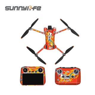 DJI Mini 3 Pro RC Sunnylife RC-N1 No.2 PVC Stickers Protective Skin Film Scratch-proof Accessories สติกเกอร...