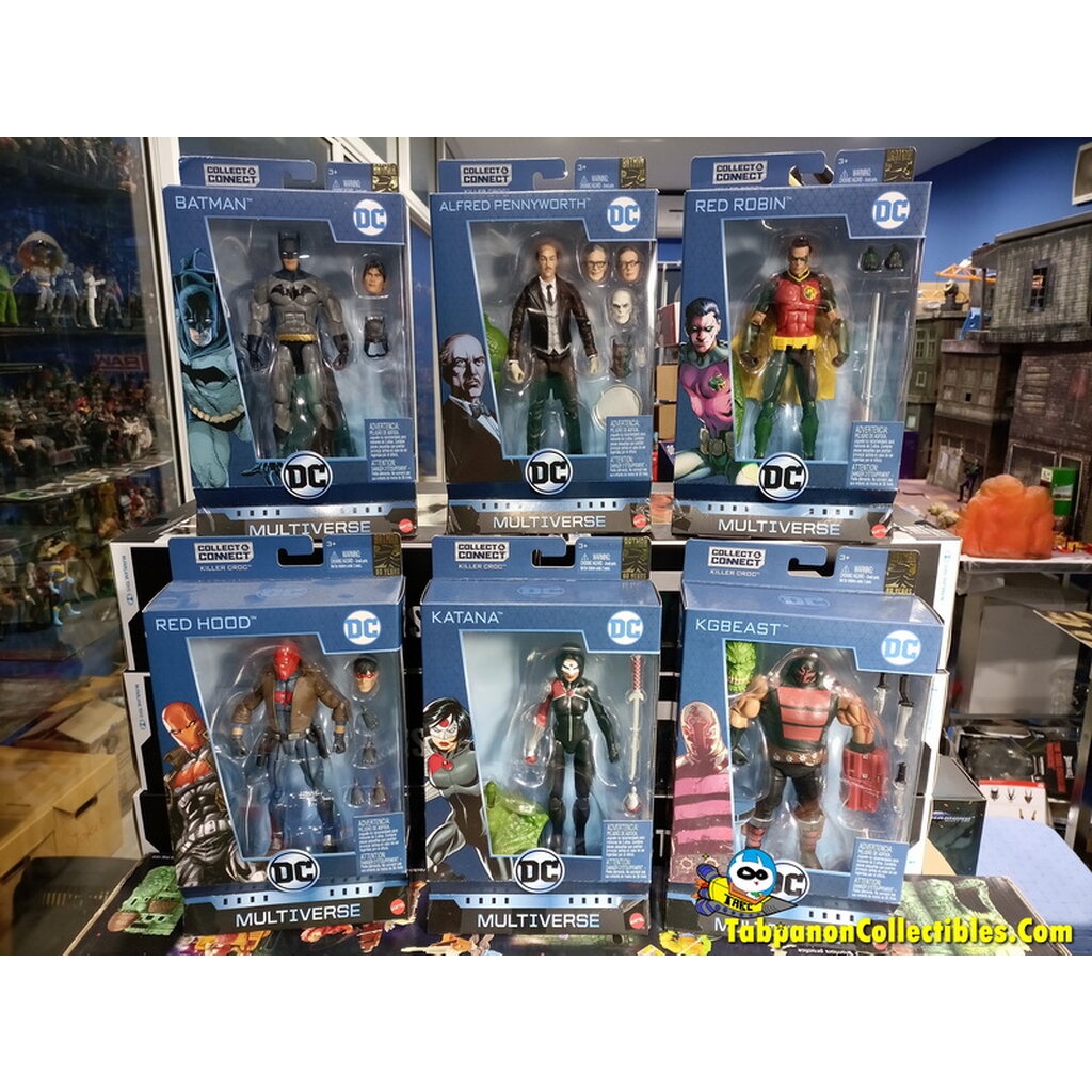 [2019.08] Mattel DC multiverse Killer croc series 6 of figure complete set