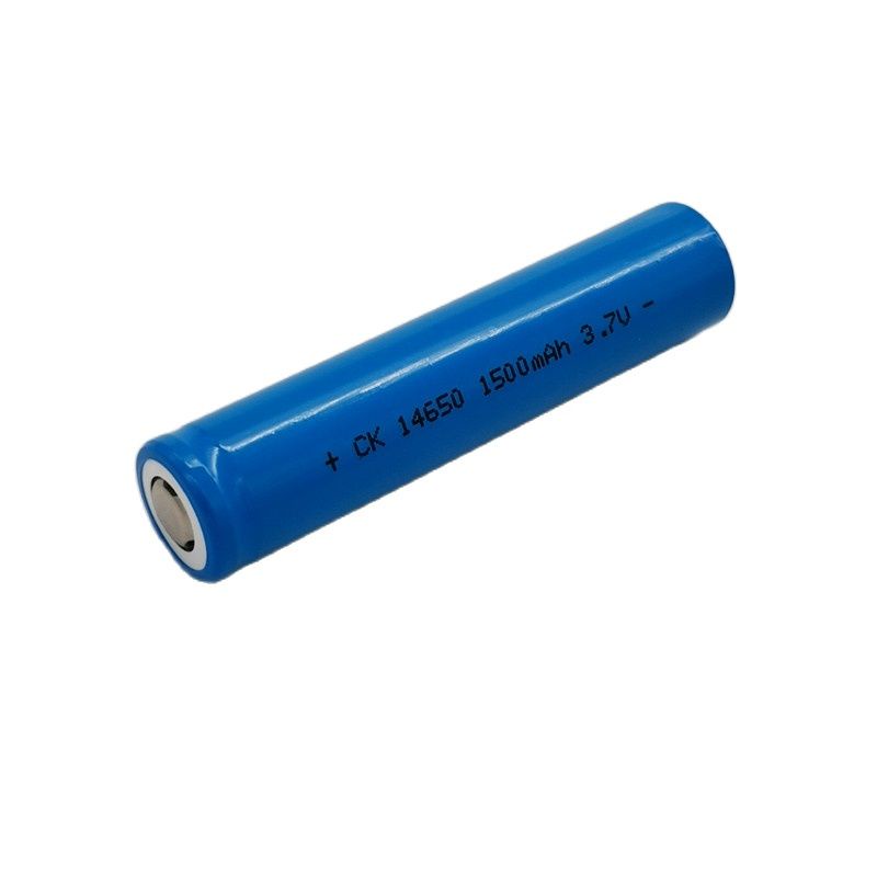 YTH แบตเตอรี่ลิเธียม 2 ชิ้น 14650 1500mAh 3.7V สําหรับชิ้นส่วนไฟฉายที่แข็งแกร่ง