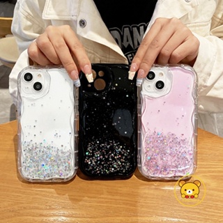 เคสโทรศัพท์มือถือ TPU ใส ลายกลิตเตอร์ดาว ประดับฟอยล์ หรูหรา สําหรับ Honor X9A X8 4G 80 GT 80 Pro SE 70 Pro 60 Pro SE 50 Pro SE X10 5G 20 20s