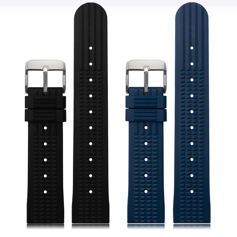 สายนาฬิกาข้อมือยางซิลิโคน กันน้ํา ขนาด 20 มม. 22 มม. แบบสากล สําหรับ Seiko Water Ghost
