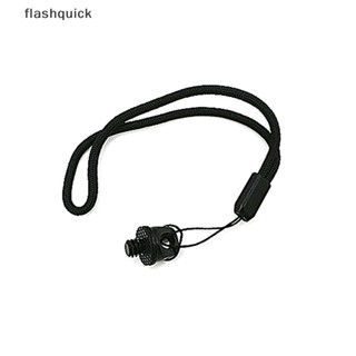 Flashquick อะแดปเตอร์สกรูกล้อง 1/4 นิ้ว 1/4 นิ้ว พร้อมสายคล้องข้อมือ ปรับได้ 13 ซม. สําหรับขาตั้งกล้อง ถ่ายภาพสตูดิโอ