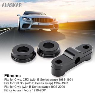 ALASKAR Transmission Shifter Stabilizer Bushing อลูมิเนียมอัลลอยด์ Shift Rod Kit สำหรับ Civic Del Sol พร้อม B Series Swap