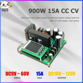 ❉ดีที่สุด❉ โมดูลแปลงสเต็ปอัพ หน้าจอดิจิทัล 900W 15A TFT DC-DC 8-60V เป็น 10-120V