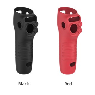 เคสซิลิโคนนิ่ม ป้องกันรอยขีดข่วน ทนทาน สีดํา สําหรับ DJI OSMO Mobile 6