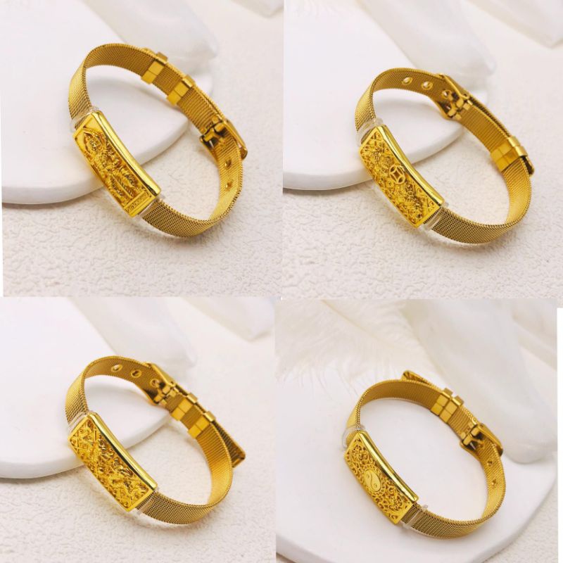 GOODHOME กำไลข้อมือ กำไลท้าวเวส ข้อมือท้าวเวสสุวรรรณ (สายนาฬิกา)