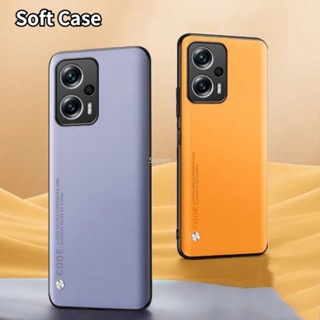 เคสป้องกันโทรศัพท์มือถือหนัง PU ซิลิโคน แบบนิ่ม ผิวด้าน หรูหรา สําหรับ Xiaomi Pocof5 POCO F5 Pro 5G Mi POKO X5 F5 X4 Pro F4 GT M5 2023 5G