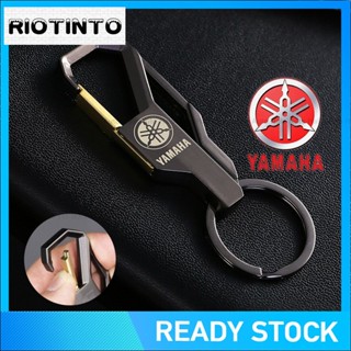 Riotinto ใหม่ พวงกุญแจโลหะ อัลลอย สร้างสรรค์ สําหรับรถจักรยานยนต์ รถยนต์ Yamaha