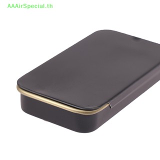 Aaairspecial กล่องเหล็กดีบุก ขนาดเล็ก 60*34*10 มม. แบบพกพา TH